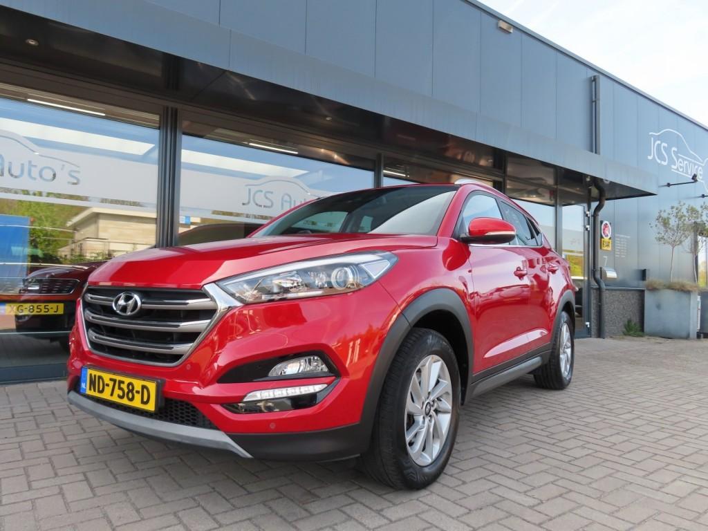 Hyundai TUCSON 1.6 GDI Comfort Ecc Navi Camera Trekhaak 2017, Voorwielaandrijving, Gebruikt, 4 cilinders, 132 pk