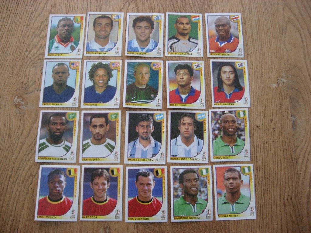 Panini Stickers WK 2002 Korea Japan, Ophalen, Nieuw, Meerdere stickers