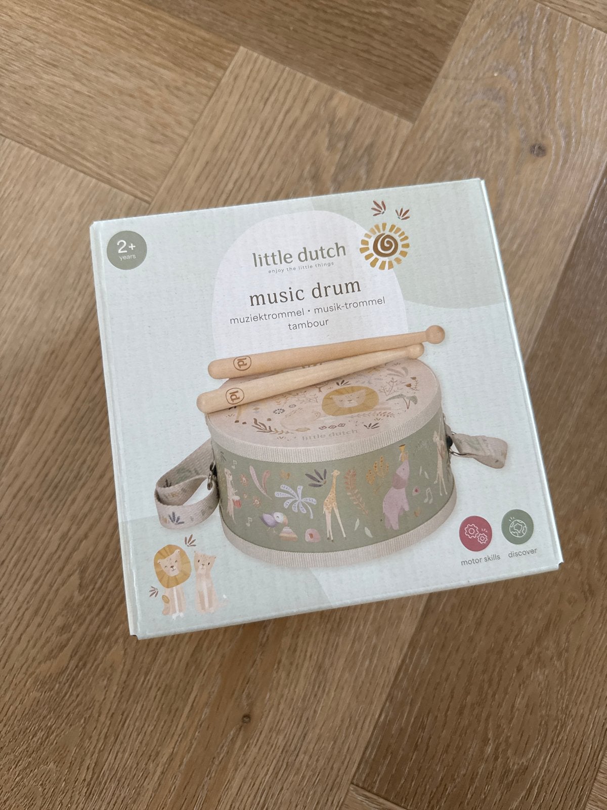 Little Dutch Muziektrommel - Nieuw in doos, Ophalen of Verzenden, Nieuw, Overige typen