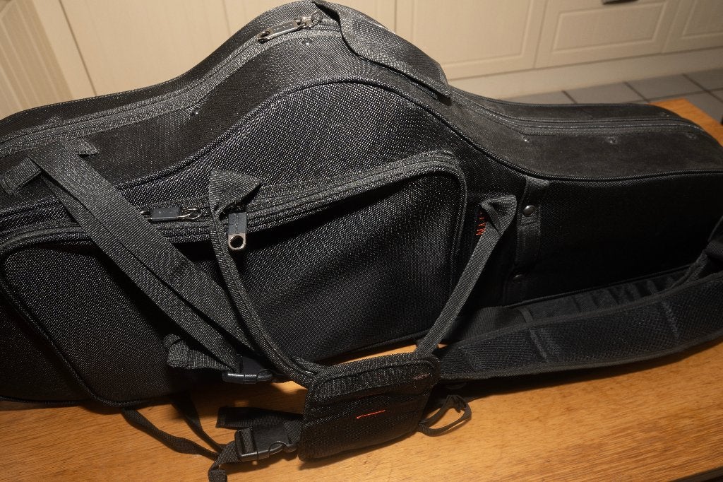 Protec PB305CT Gigbag voor tenorsaxofoon zwart, Ophalen, Zo goed als nieuw, Saxofoon