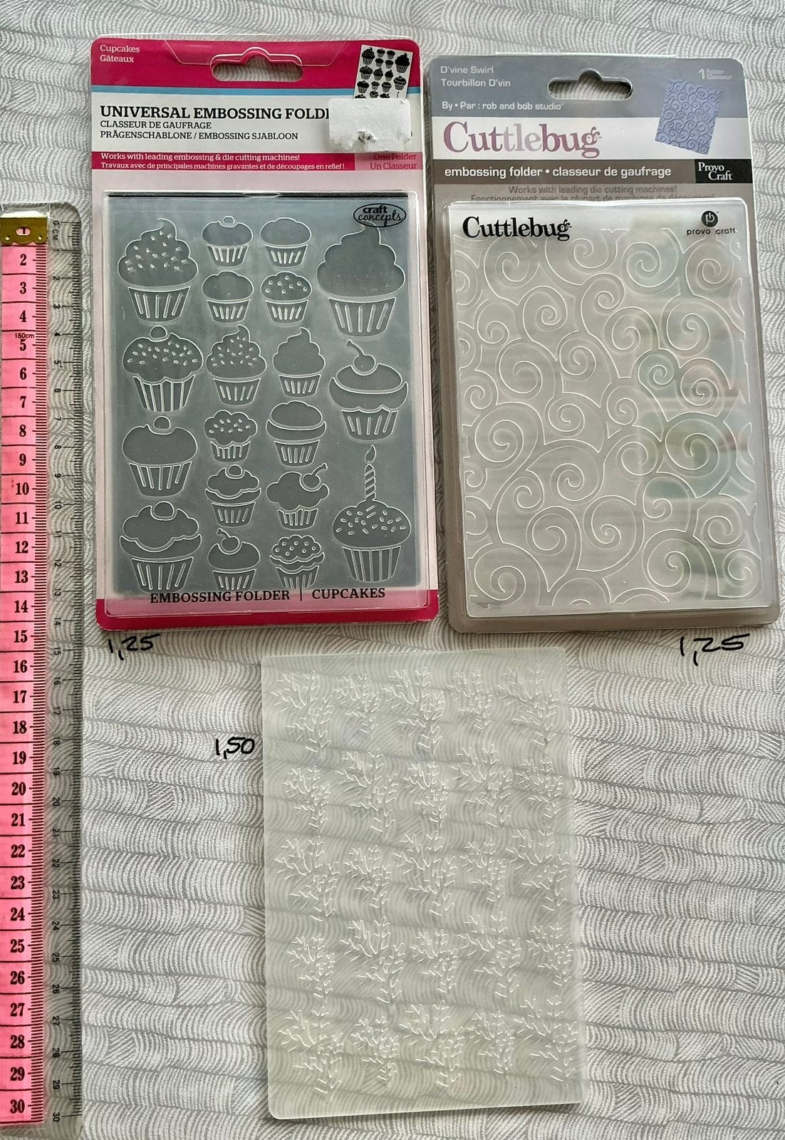 Embossing mallen nw, Hobby en Vrije tijd, Kaarten | Zelf maken, Ophalen of Verzenden, Nieuw, Overige thema's, Pons of Mal