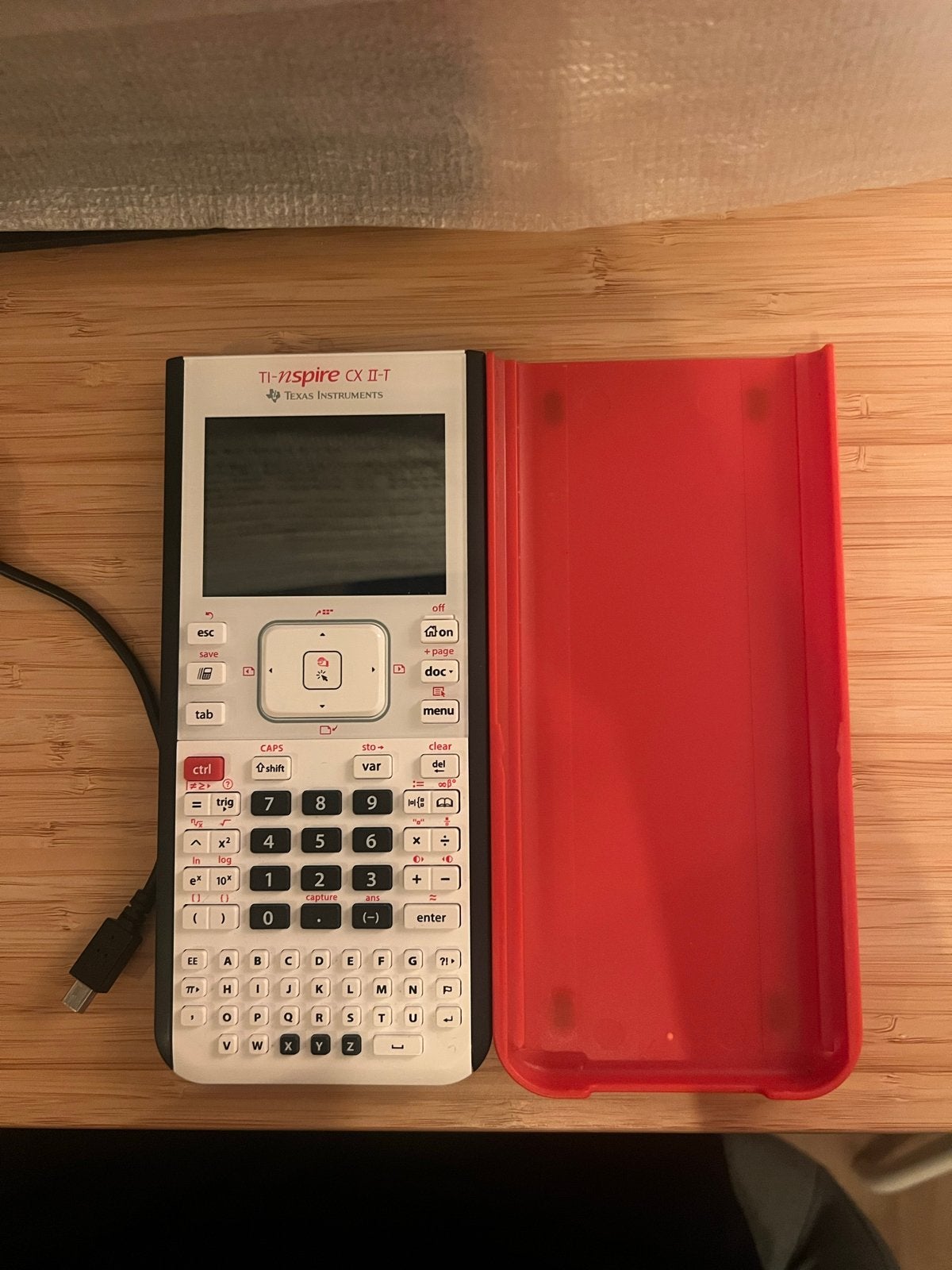 ti nspire cx ii-t, Ophalen of Verzenden, Grafische rekenmachine, Zo goed als nieuw