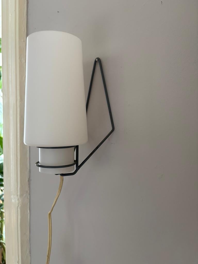 Wandlampje Louis Kalff voor Philips, Ophalen of Verzenden, Zo goed als nieuw, Glas, Philips vintage