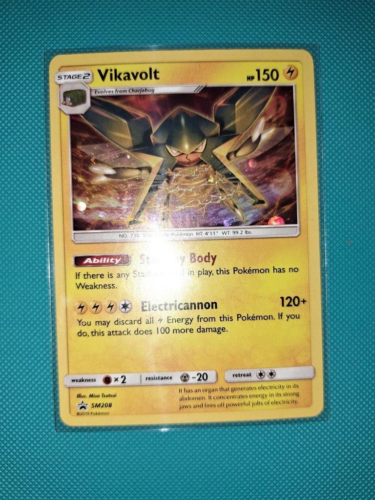 Vikavolt sm 208 nm mint., Ophalen of Verzenden, Nieuw, Losse kaart, Foil