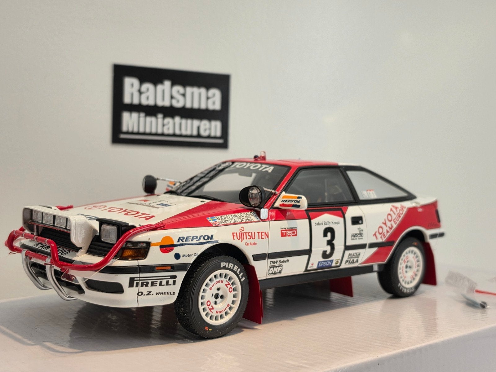 Toyota Celica GT-Four B.Waldegard Safari 1990 Nr.3 1:18 Otto, Hobby en Vrije tijd, Modelauto's | 1:18, OttOMobile, Auto, Nieuw