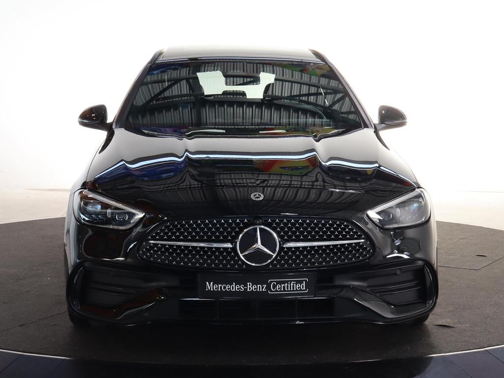 Mercedes-Benz C-klasse Estate 180 Star Edition AMG Line | Pa, Auto's, Achterwielaandrijving, 4 cilinders, 1655 kg, Zwart