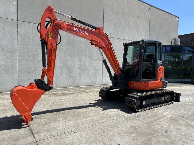 2016 Kubota KX165 Midi-graafmachines, Graafmachine