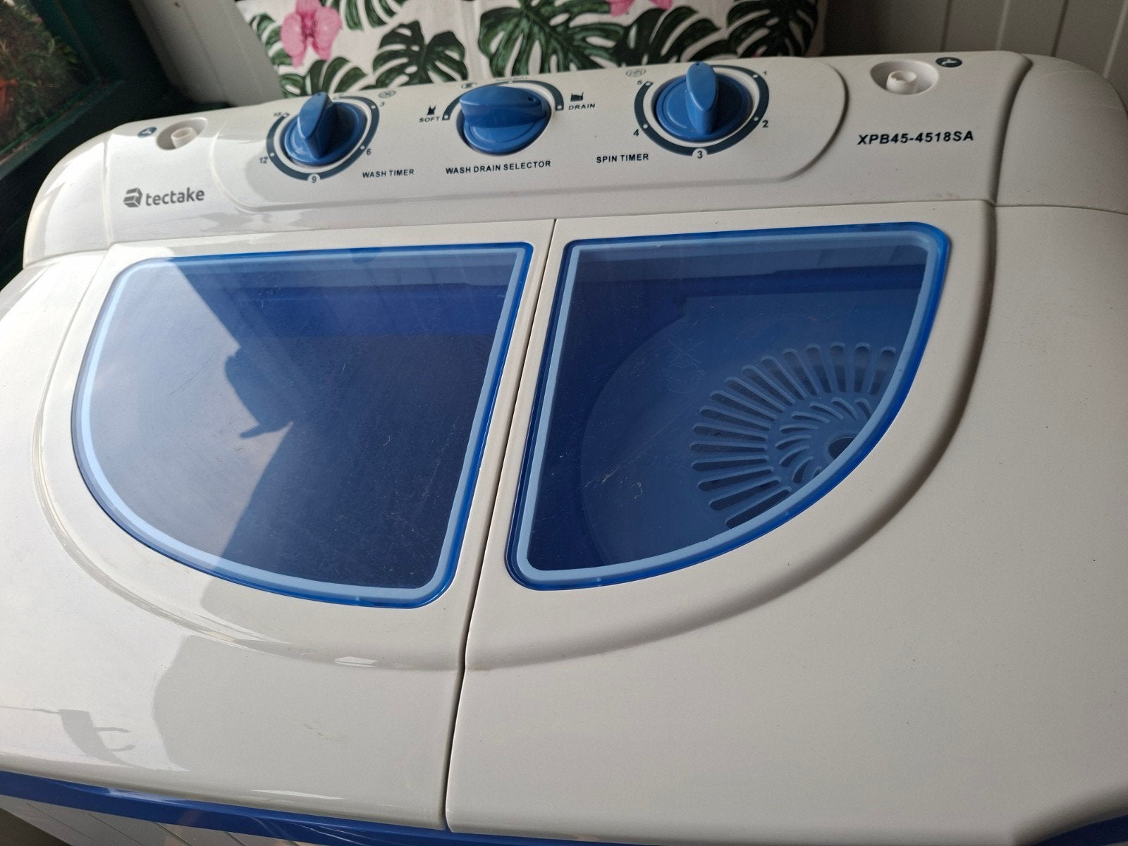 Compacte Tectake XPB45-4518SA Mini Wasmachine, Ophalen