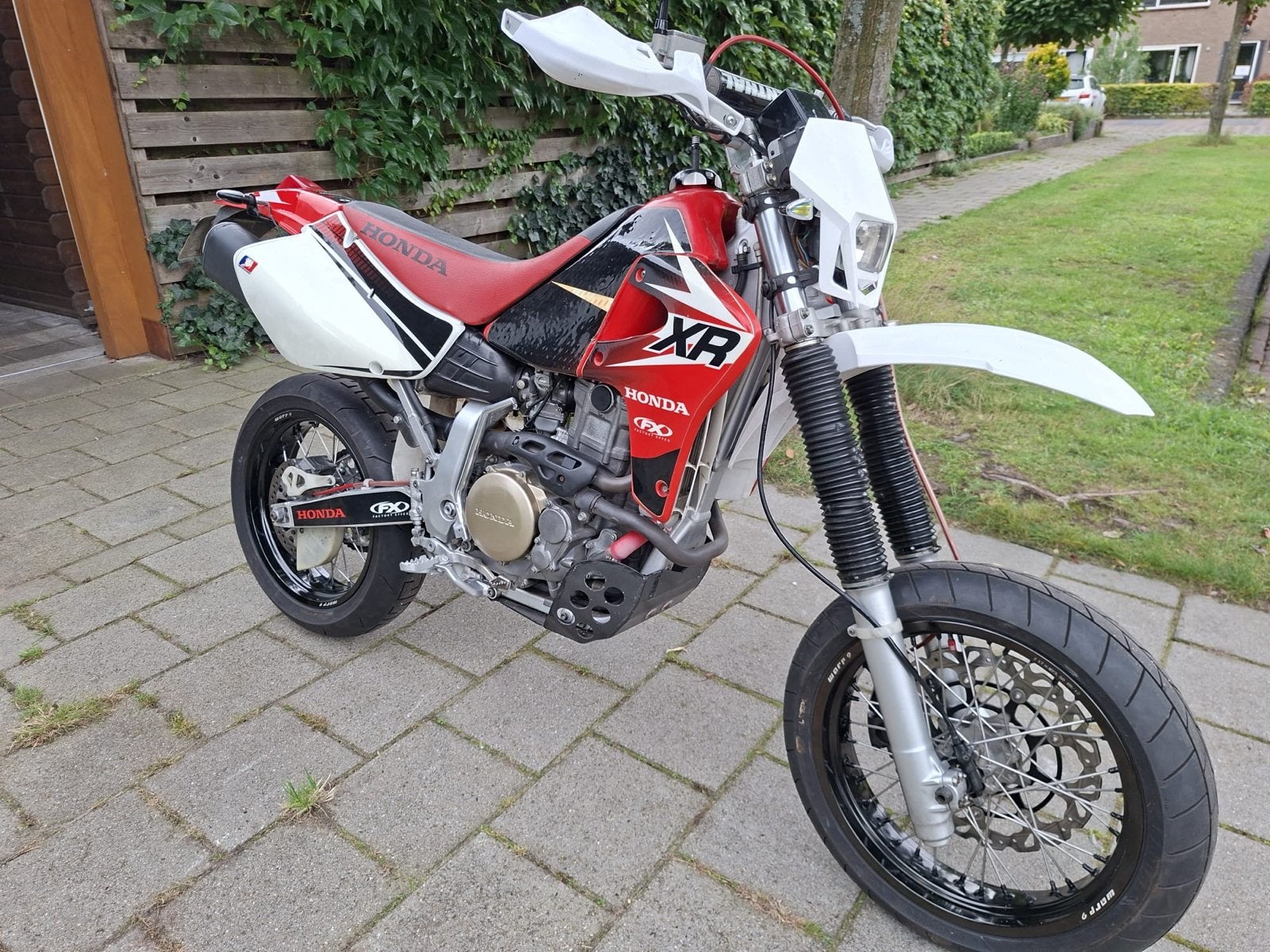 Honda XR650R Supermoto - 2003 - XR650, Gebruikt, Particulier, 1 cilinder, SuperMoto