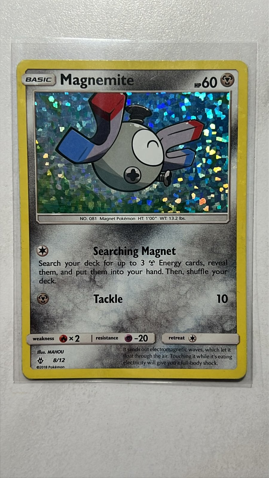 Magnemite 8/12, Ophalen of Verzenden, Zo goed als nieuw, Losse kaart