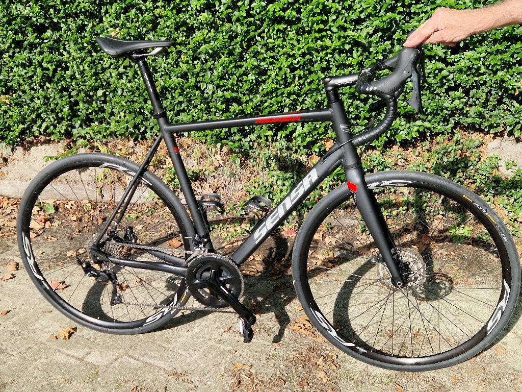 Sensa Romagna Disc SLE, frame 58, Shimano 105, 28 inch, Heren, Aluminium, Zo goed als nieuw
