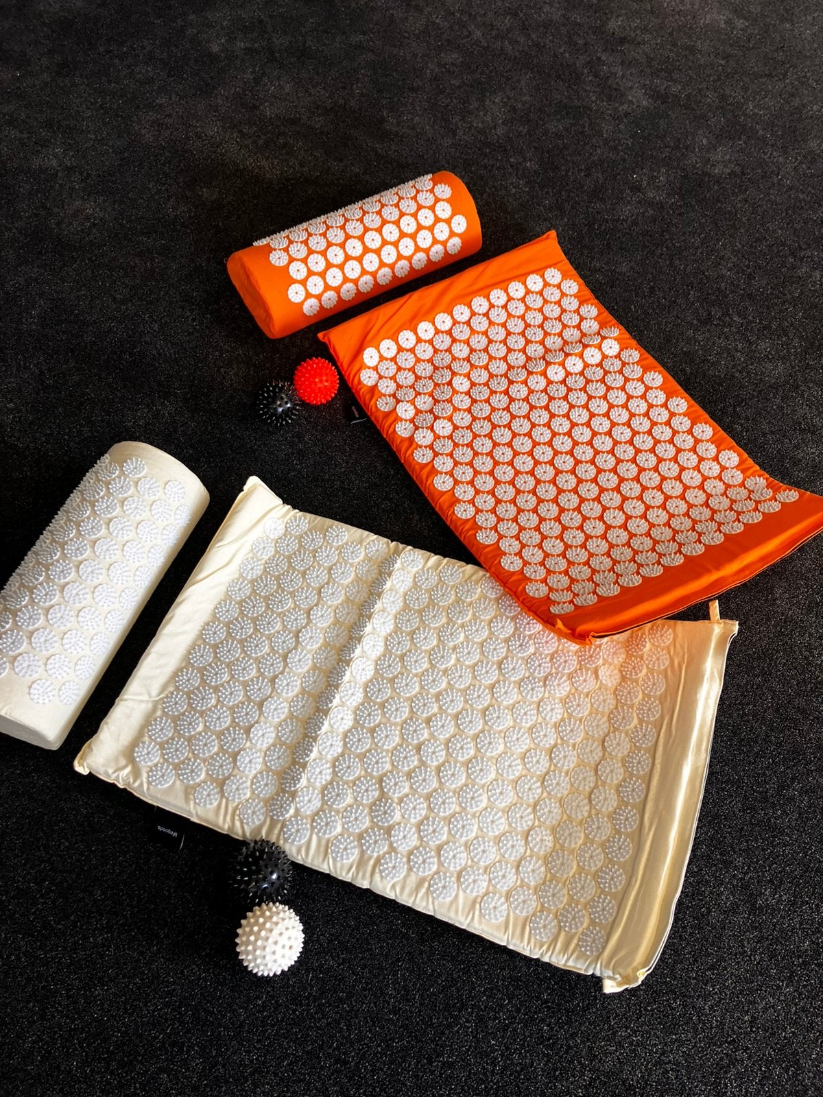 Acupressuurmat set incl twee prikkelballen nieuw, Ophalen of Verzenden, Nieuw, Overige typen