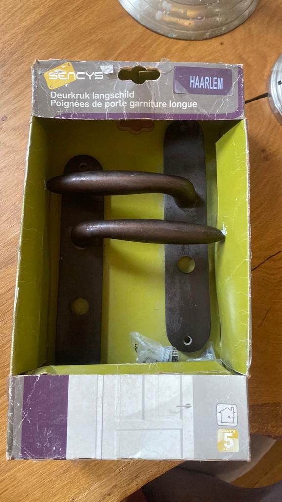 Sencys Deurkruk Langschild Haarlems model, Minder dan 80 cm, Binnendeur, Minder dan 200 cm, Nieuw