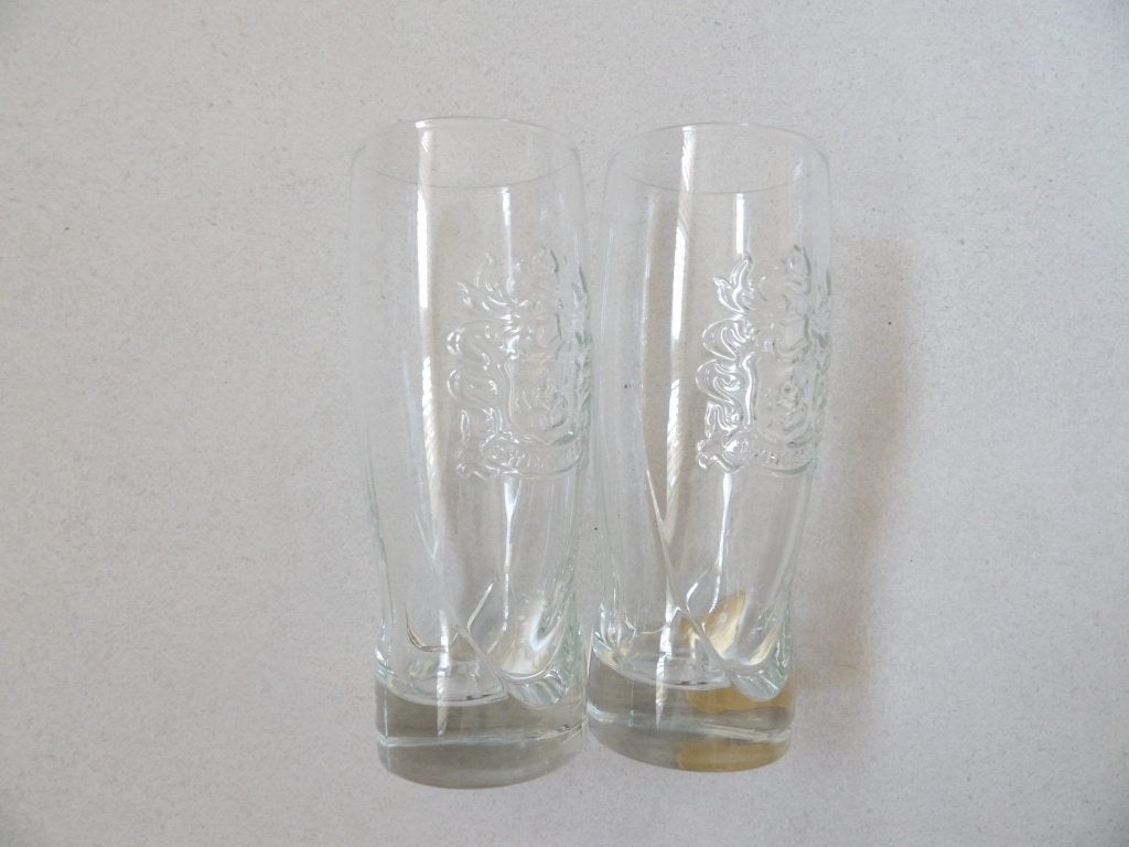 NIEUW 2   super mooie bijzondere SWINCKELS bierglazen 25 cl, Ophalen of Verzenden, Nieuw, Glas of Glazen, Overige merken