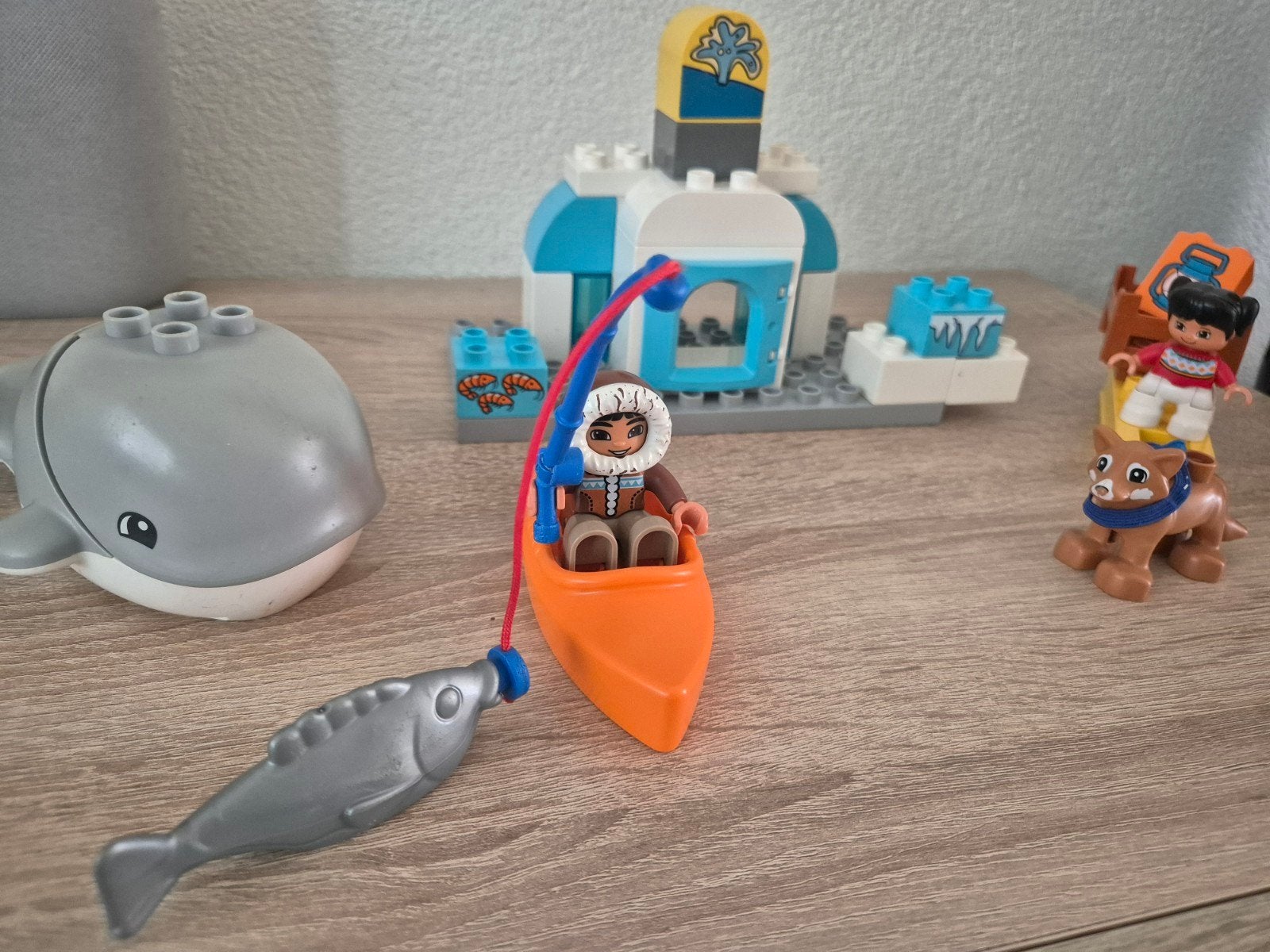 LEGO Duplo Arctic Set met Dieren en Figuren, Ophalen of Verzenden, Gebruikt, Overige merken