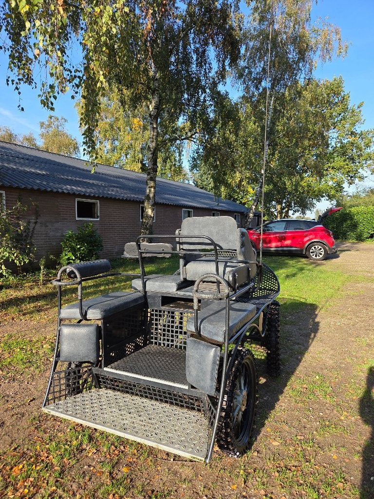 Recreatie Marathonwagen en mentuig en accessoires, Gebruikt, Marathonwagen, Paard of Pony