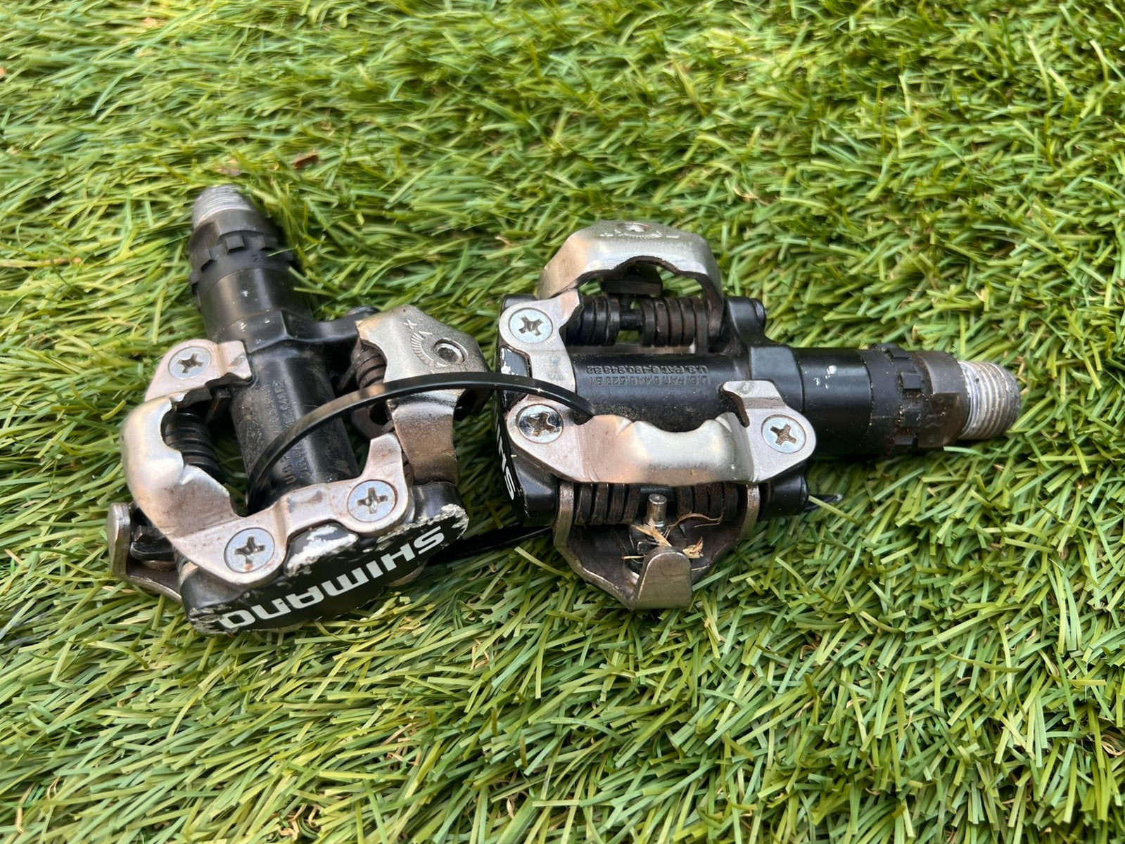 Shimano PD-M520 SPD pedalen, Gebruikt, Pedalen, Shimano, Spd