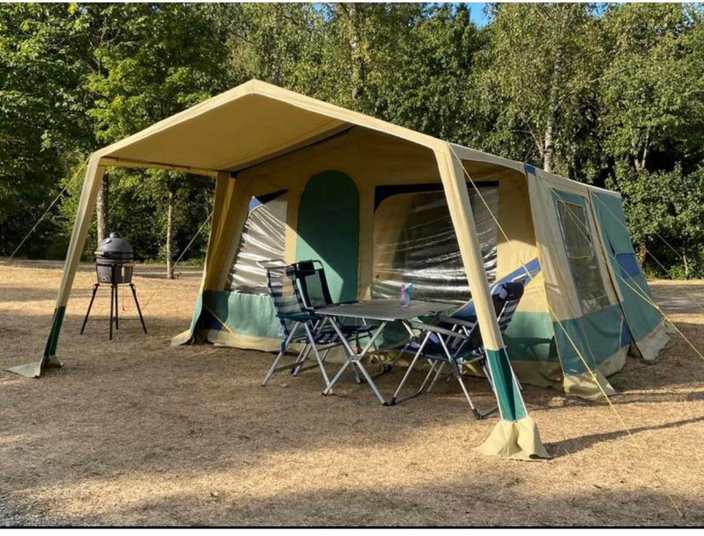 Vouwwagen - Jamet 2004, Caravans en Kamperen, Vouwwagens, Jamet, meer dan 6, Meerkleurig, Ophalen