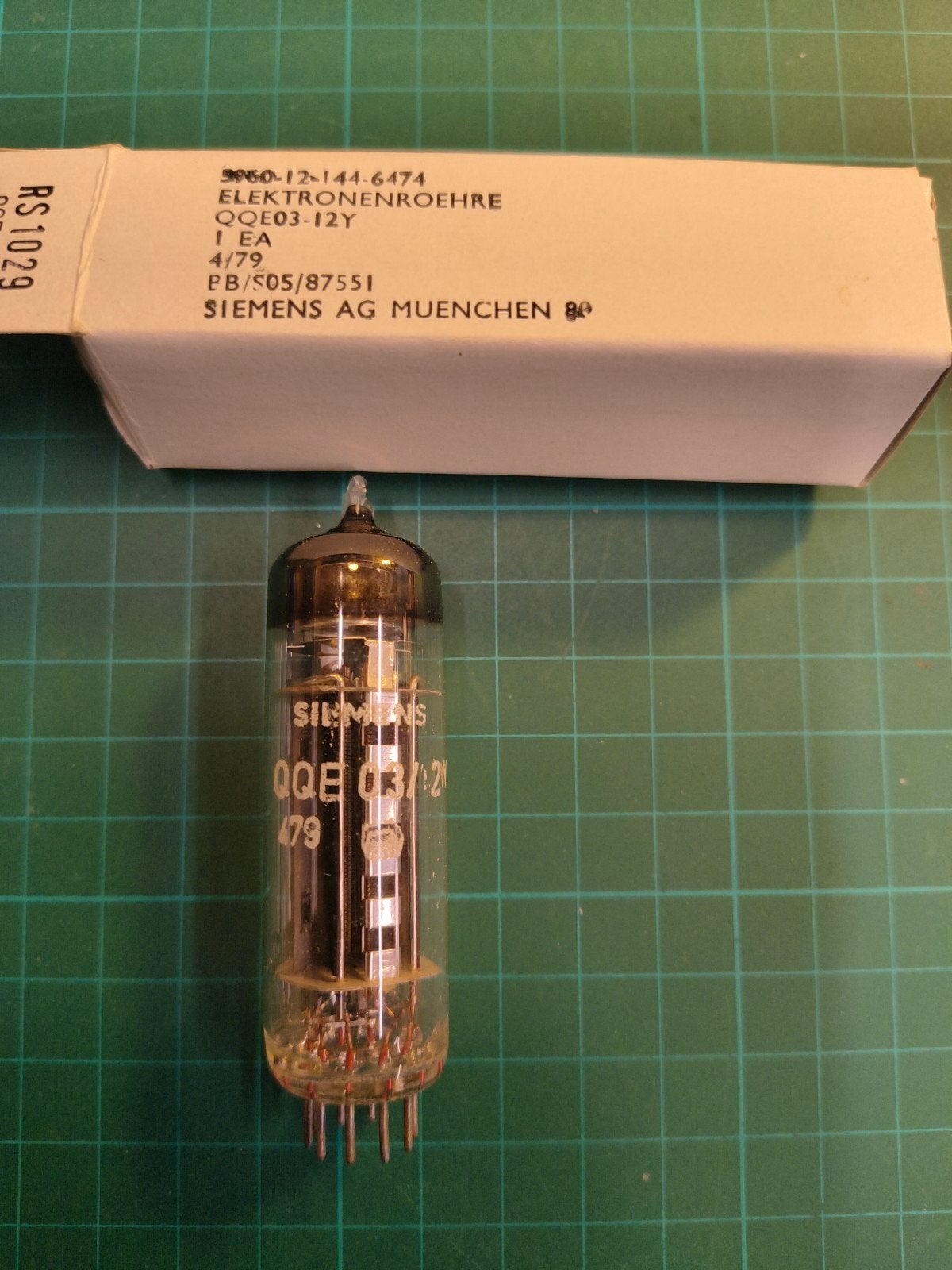 Siemens QQE 03/12 Zendbuis Elektronenbuis, Ophalen of Verzenden