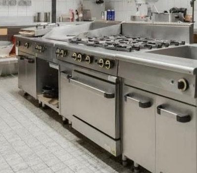 Horeca gasfornuis (6 pits)/friteuse/grilplaat, Ophalen, Gebruikt, Overige typen