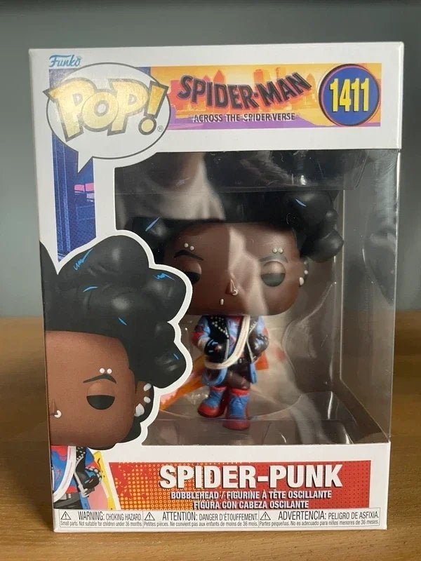 Funko Pop Spider-Punk #1411 - Spider-Man Marvel, Ophalen of Verzenden, Nieuw