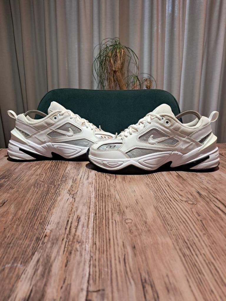 Nike M2K Tekno 'White Silver' Size 38, Wit, Nike, Ophalen of Verzenden, Sneakers of Gympen