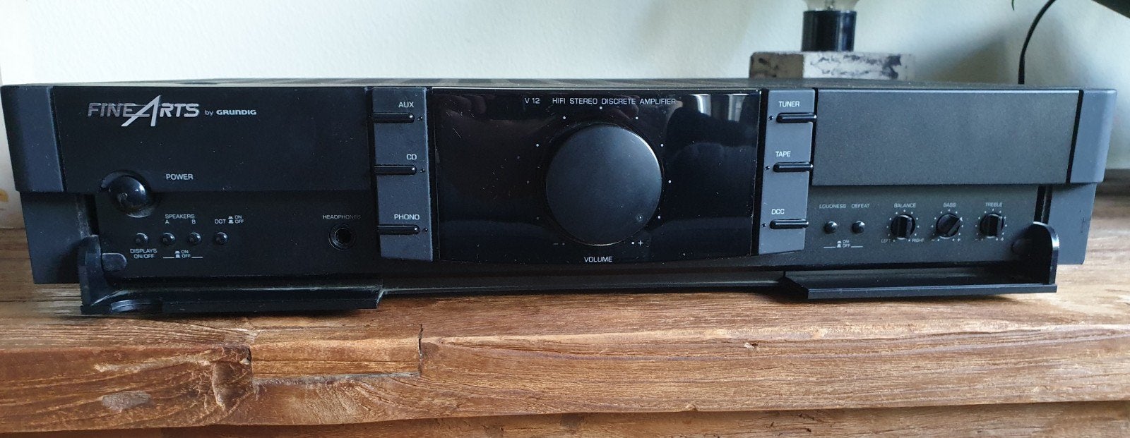 Grundig Fine Arts V12 Hifi Stereo Discrete Versterker, Ophalen of Verzenden, Gebruikt, Overige merken
