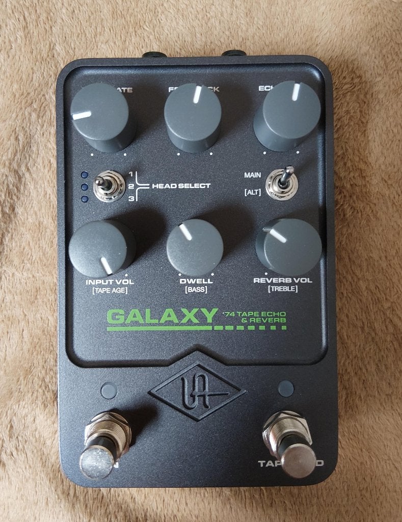 Universal Audio Galaxy '74 Tape Echo & Reverb, Muziek en Instrumenten, Effecten, Ophalen of Verzenden, Zo goed als nieuw, Delay of Echo