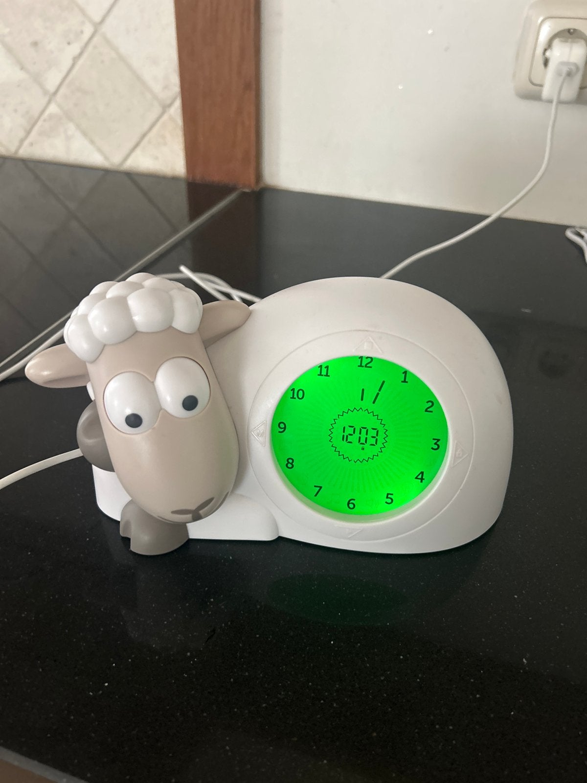 Zazu Schaap Slaaptrainer en Nachtlampje, Witgoed en Apparatuur, Wekkers, Ophalen, Zo goed als nieuw, Digitaal