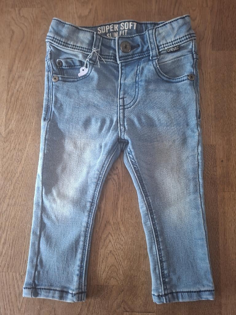 Wibra DNM spijkerbroek slim fit lichtblauw maat 74, Anneonline, Steenbergen, Gebruikt, Broekje
