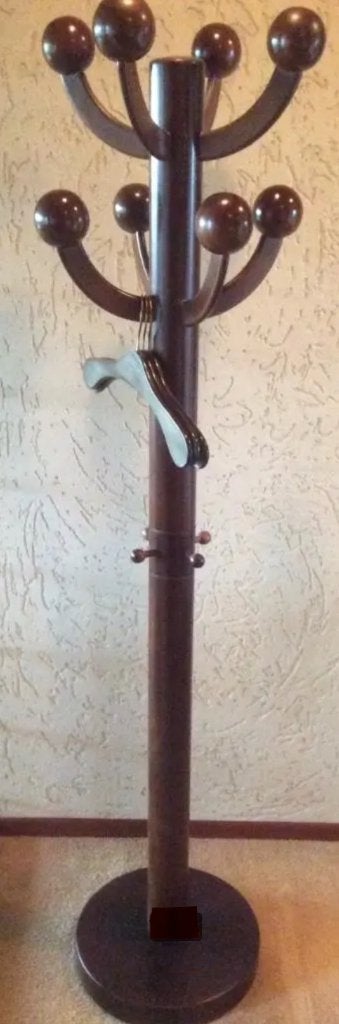 Houten kapstok staande vintage retro, Huis en Inrichting, Woonaccessoires | Kapstokken, Ophalen, Gebruikt, Staande kapstok, 150 tot 200 cm