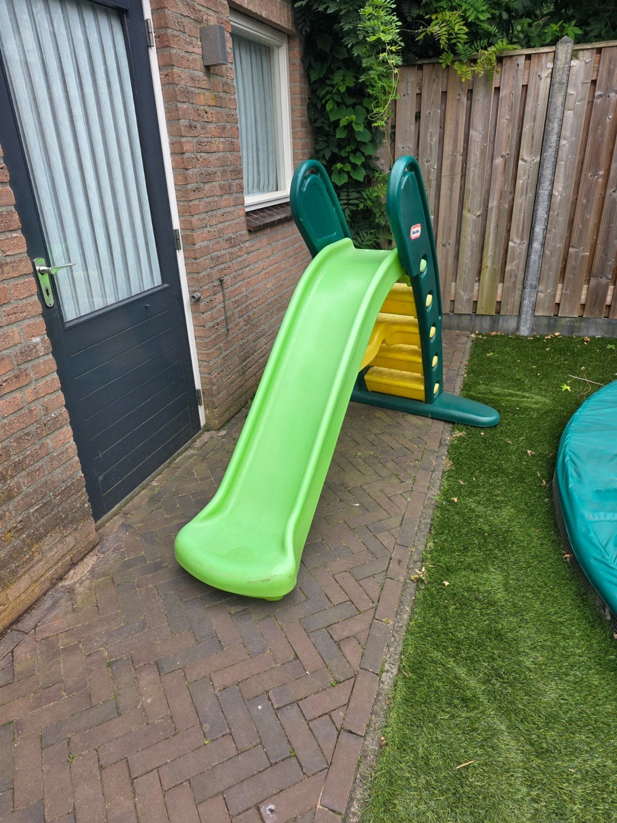 Little Tikes Glijbaan - Groen/Geel, Ophalen, Gebruikt, Glijbaan