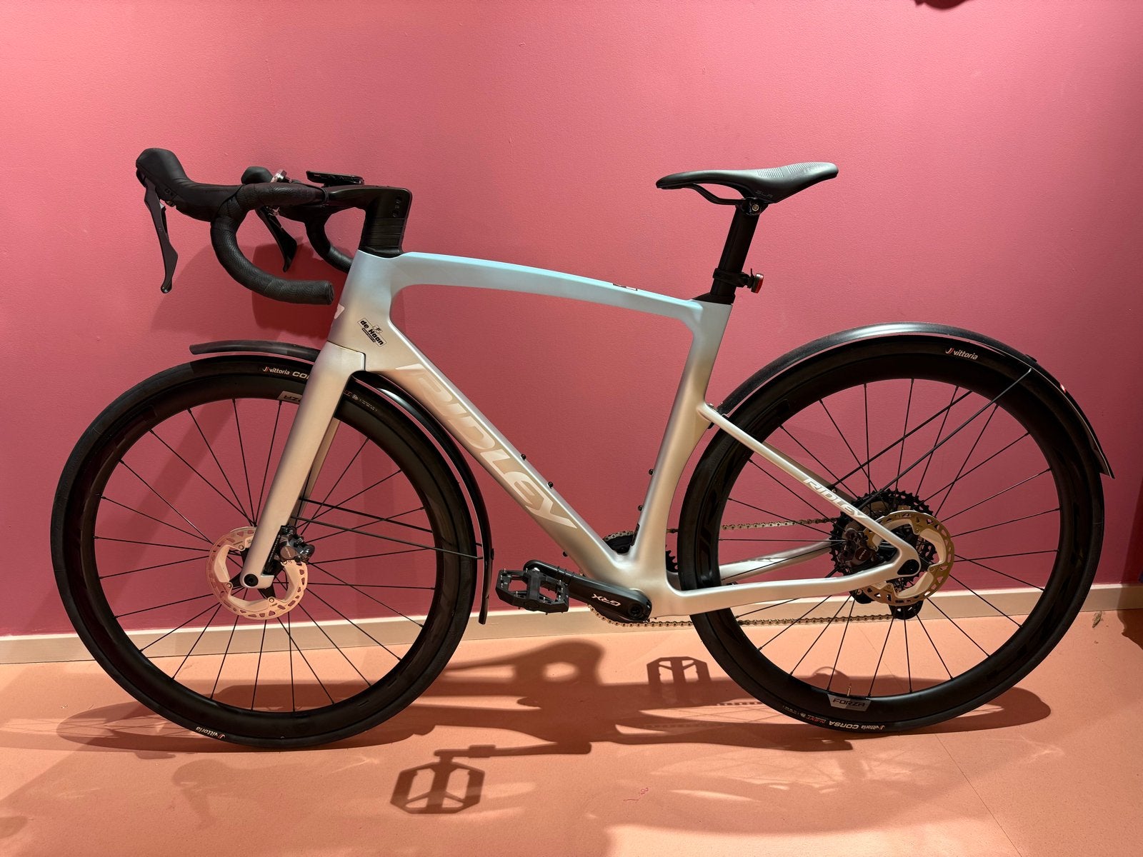 Ridley Kanzo Fast Gravelbike - Zo goed als nieuw, 28 inch, Carbon, Zo goed als nieuw, Dames