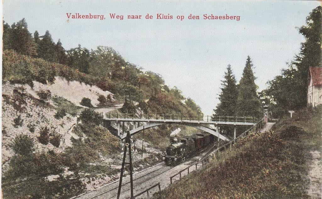 valkenburg- weg naar de kluis, Ophalen of Verzenden, Voor 1920, Limburg