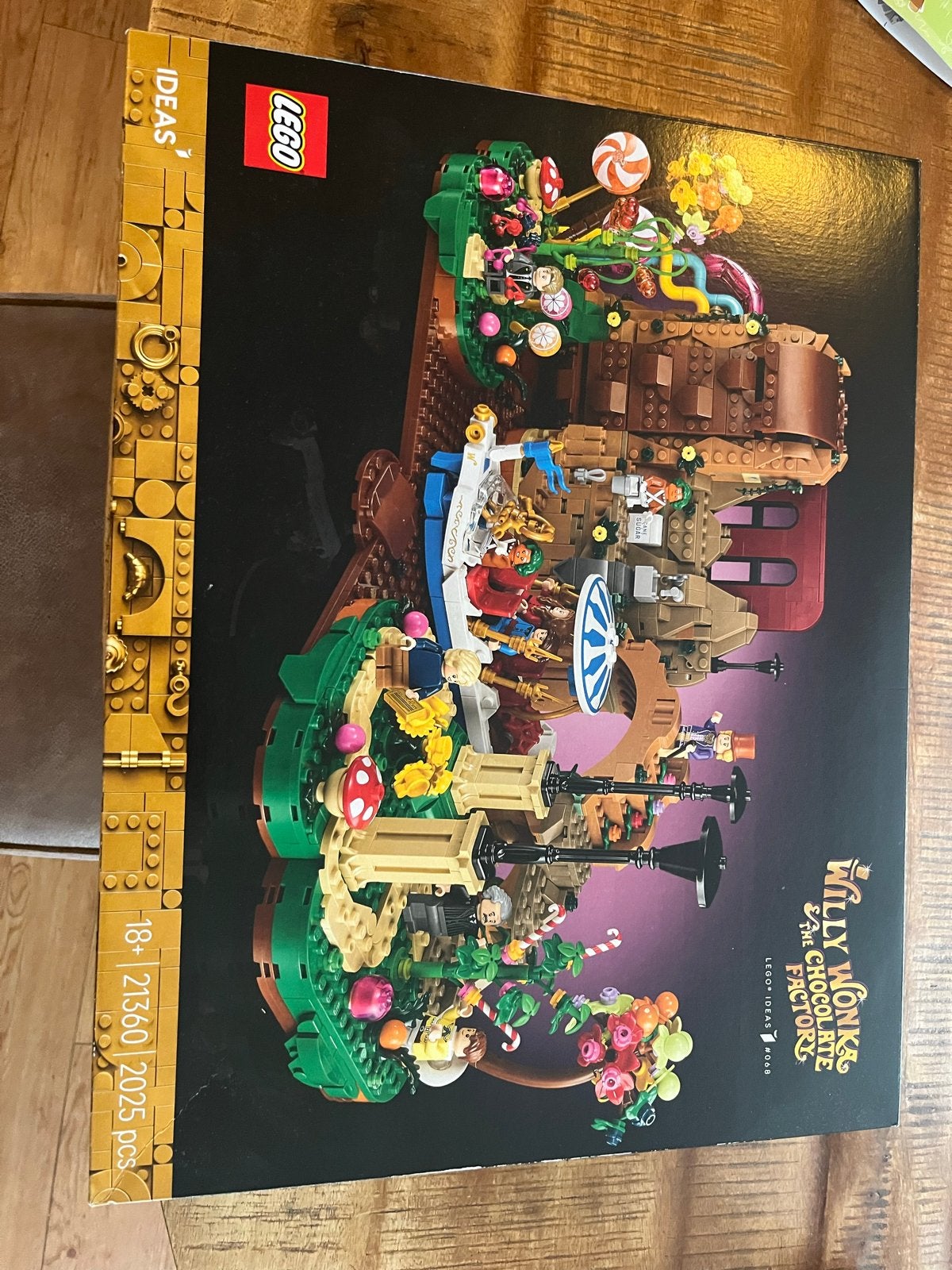 Lego Ideas Willy Wonka & The Chocolate Factory 21360, Ophalen of Verzenden, Zo goed als nieuw