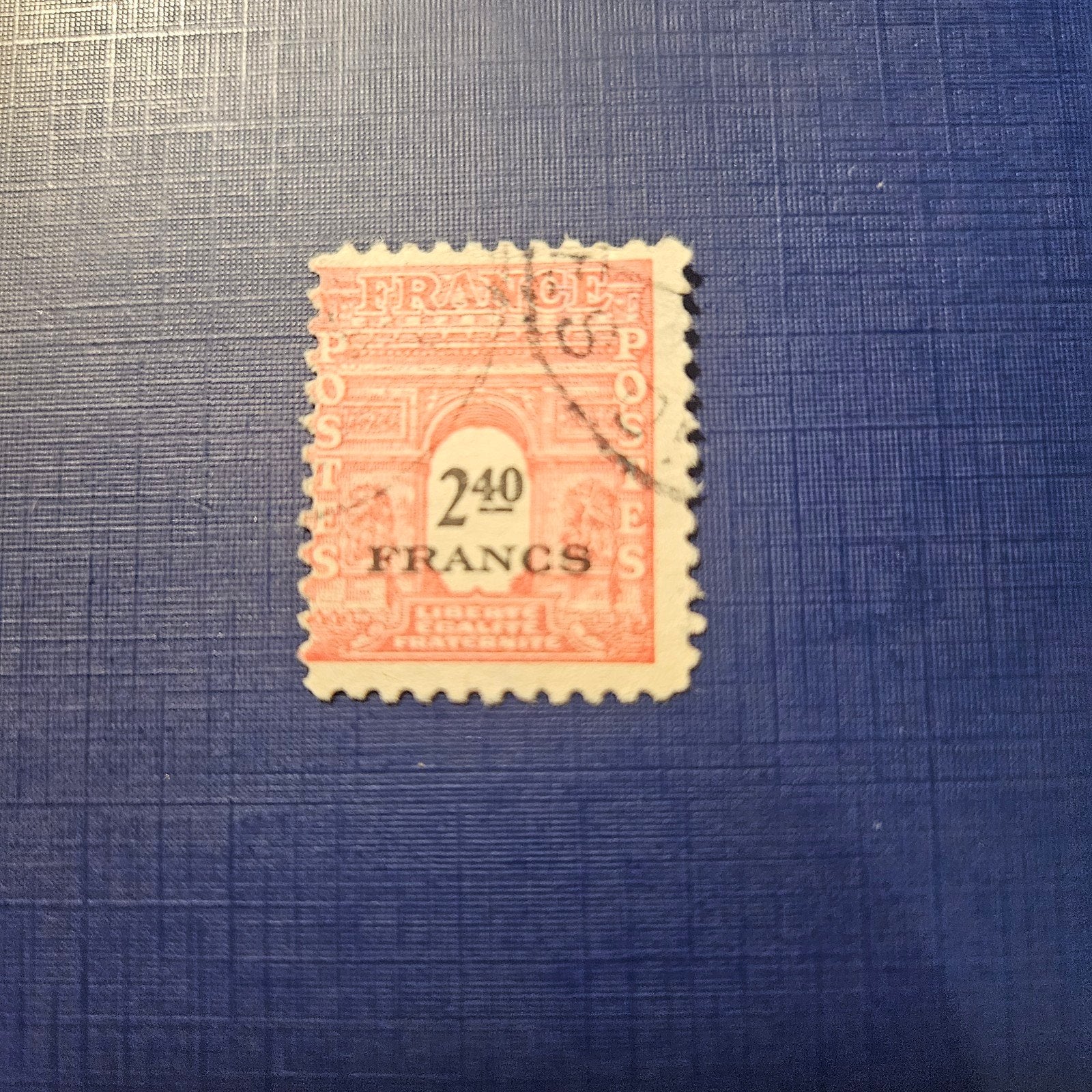 Frankrijk nr 657, Ophalen of Verzenden, Gestempeld