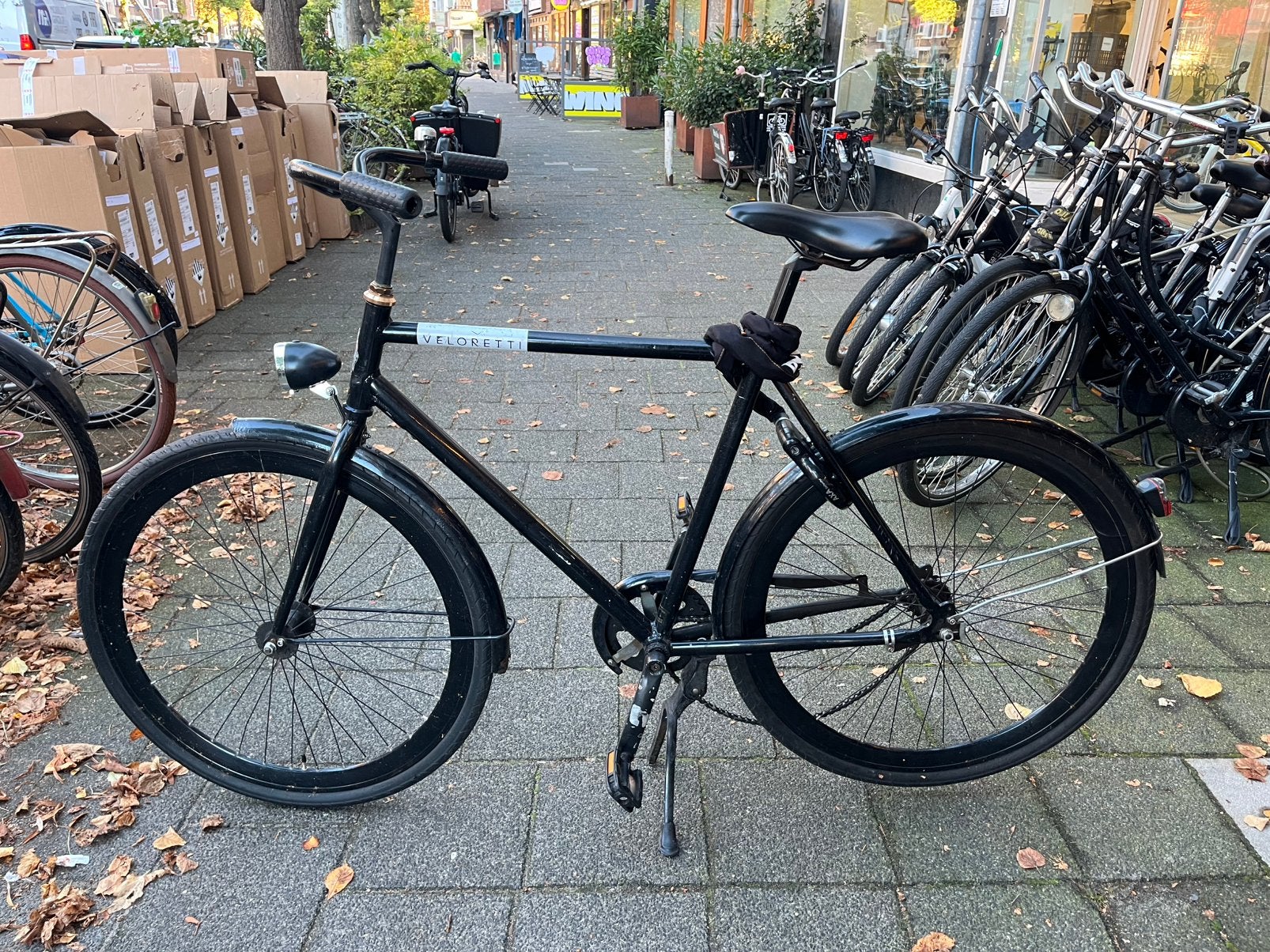 Veloretti Caféracer opknapper, Terugtraprem, Gebruikt, 57 tot 61 cm, Ophalen