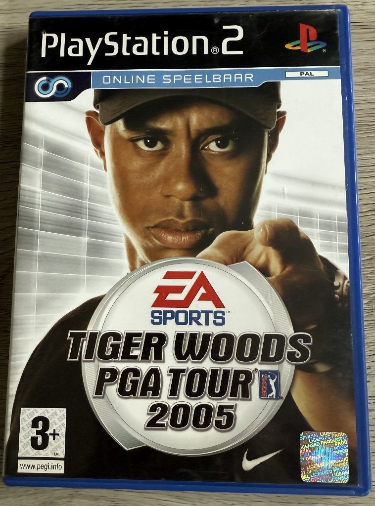 Tiger Woods PGA Tour 2005 – PlayStation 2 (PS2), Gebruikt, Eén computer, Ophalen of Verzenden, Sport