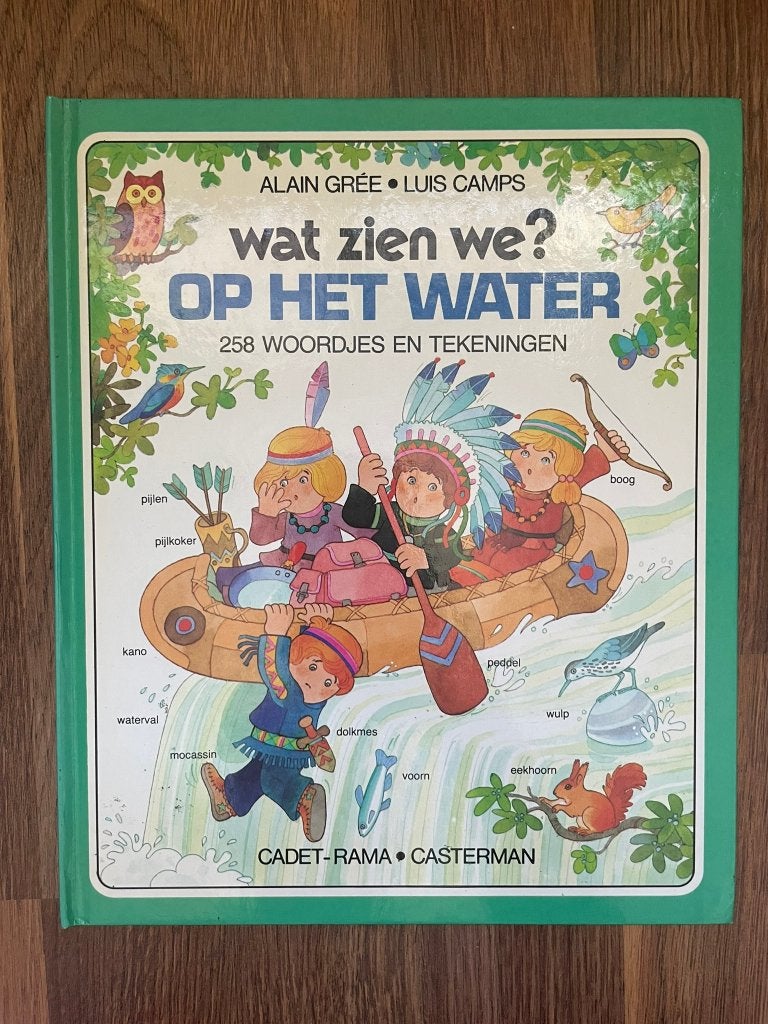 Wat zien we? Op het water - Alain Gree - 1983 - vintage, Gelezen, Non-fictie, Ophalen of Verzenden, Alain Gree