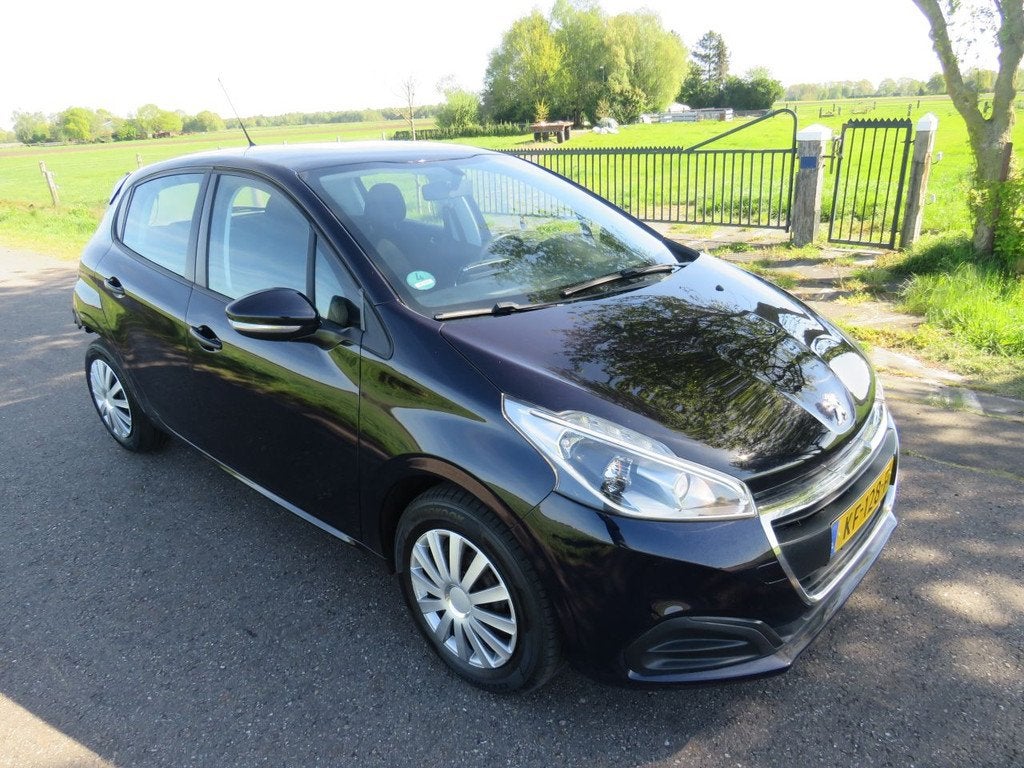 Peugeot 208 1.2 82pk 60.000km nap Pure Tech Action Navigatie, Auto diversen, Schadeauto's, 1199 cc, Blauw, Handgeschakeld, Benzine