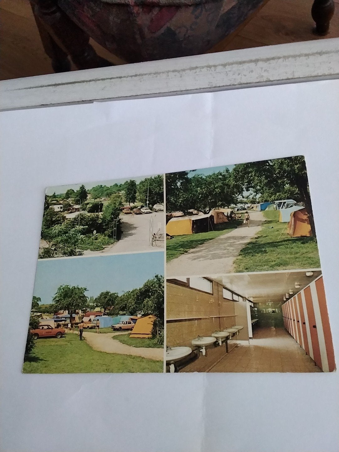 kaart ANWB Camping-Bivak H. Dormans HULSBERG, Ophalen of Verzenden, 1960 tot 1980, Gelopen