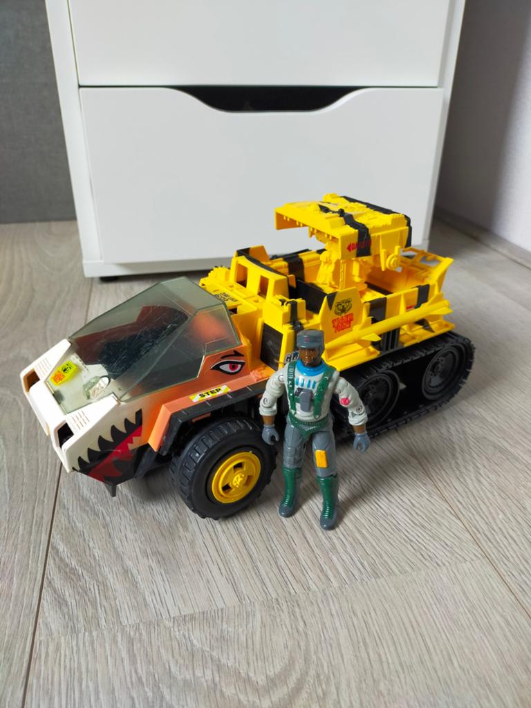 Vintage GI Joe Tiger Force Tiger Cat met Stretcher, Kinderen en Baby's, Speelgoed | Overig, Gebruikt, Jongen, Ophalen of Verzenden
