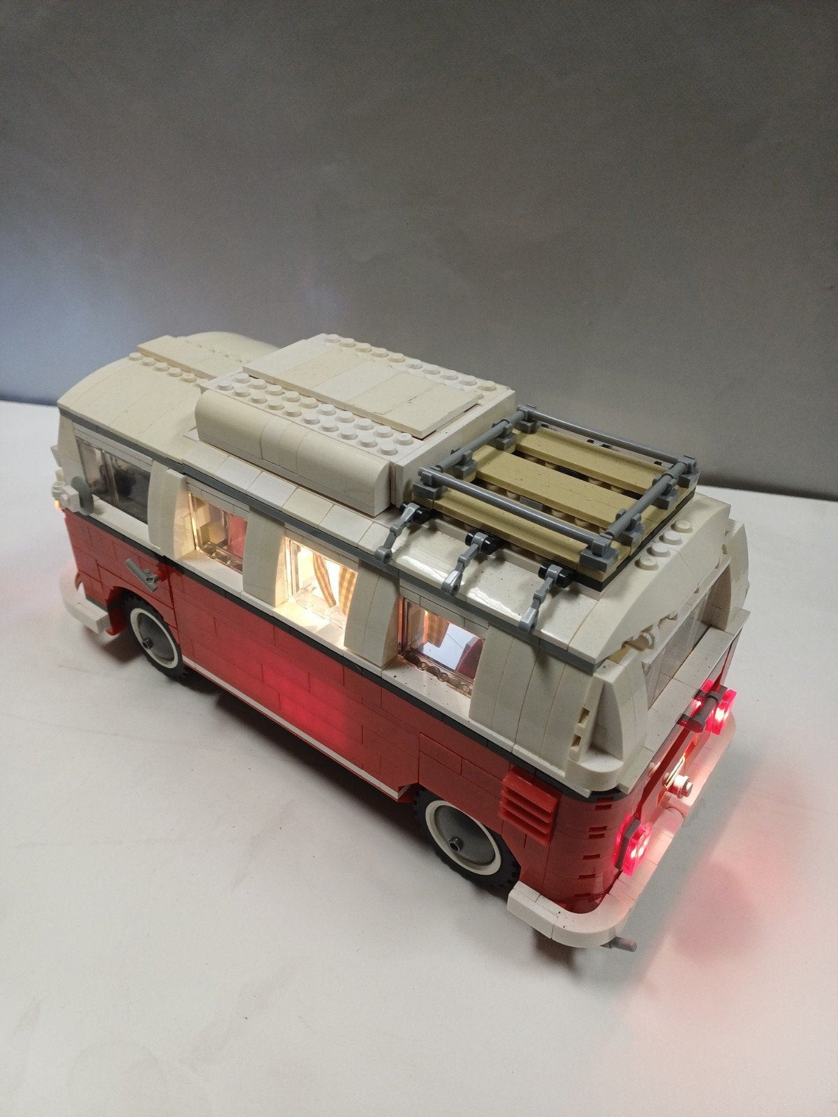 Lepin Volkswagen T1 Camper Van met verlichting, Ophalen, Gebruikt