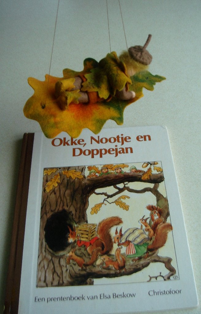 boek Okke, Nootje en Doppejan Elsa Beskow € 5,50, Boeken, Ophalen of Verzenden, Gelezen, Sprookjes