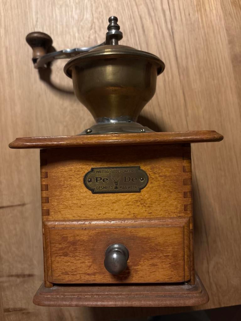 Antieke Pe De koffiemolen - Decoratief object, Ophalen