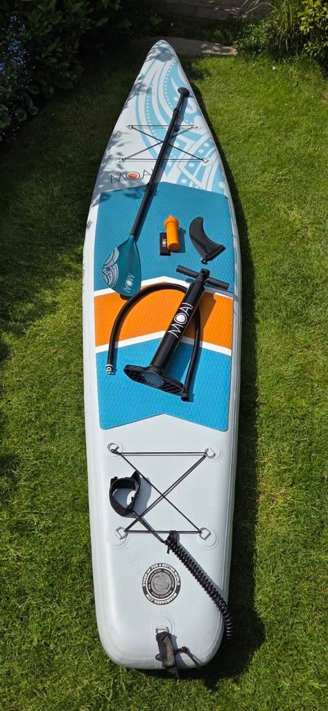 MOAI 12'6 SUP board inclusief pomp, tas en meer!, Watersport en Boten, Suppen, Ophalen, Zo goed als nieuw, SUP-boards