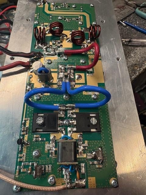 600W eindtrap module voor FM zender, Telecommunicatie, Zenders en Ontvangers, Ophalen of Verzenden, Zender