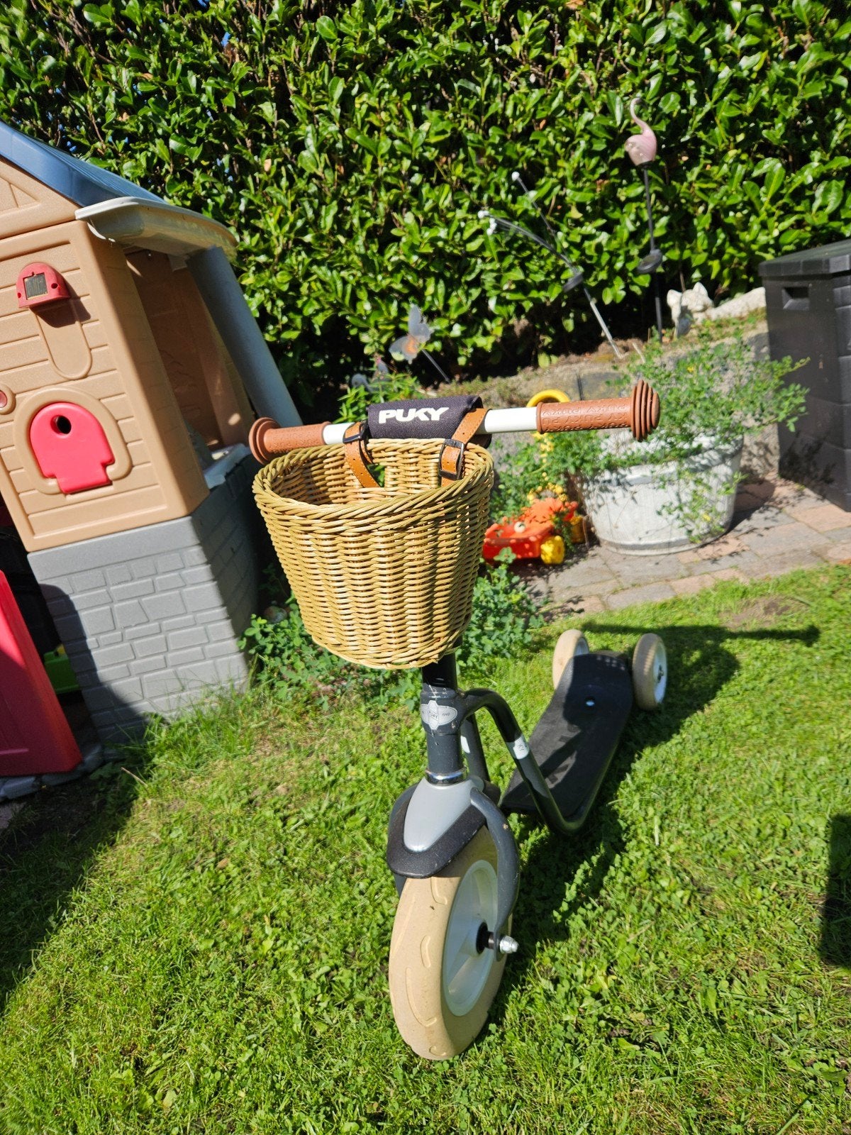 puky step met mandje, Fietsen en Brommers, Ophalen, Zo goed als nieuw, Puky