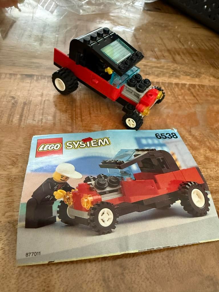 Lego System 6538: Rebel Roadster met instructieboekje, Ophalen of Verzenden, Gebruikt, Overige typen