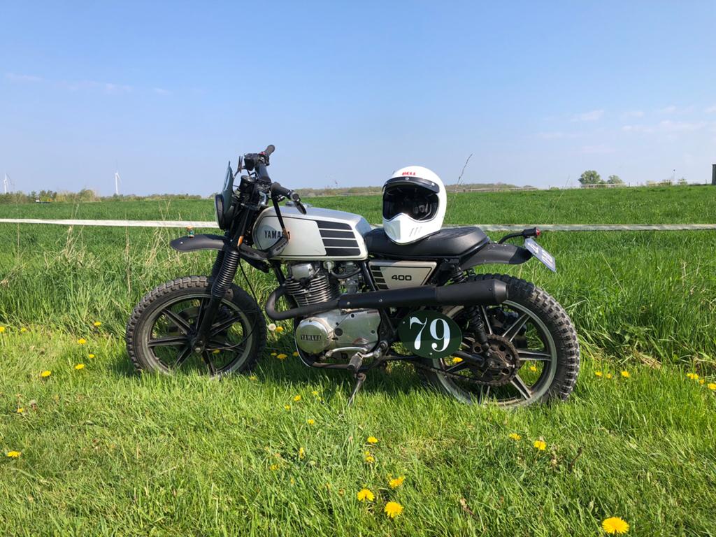 Unieke Eigenbouw Scrambler Yamaha XS 400, Motoren